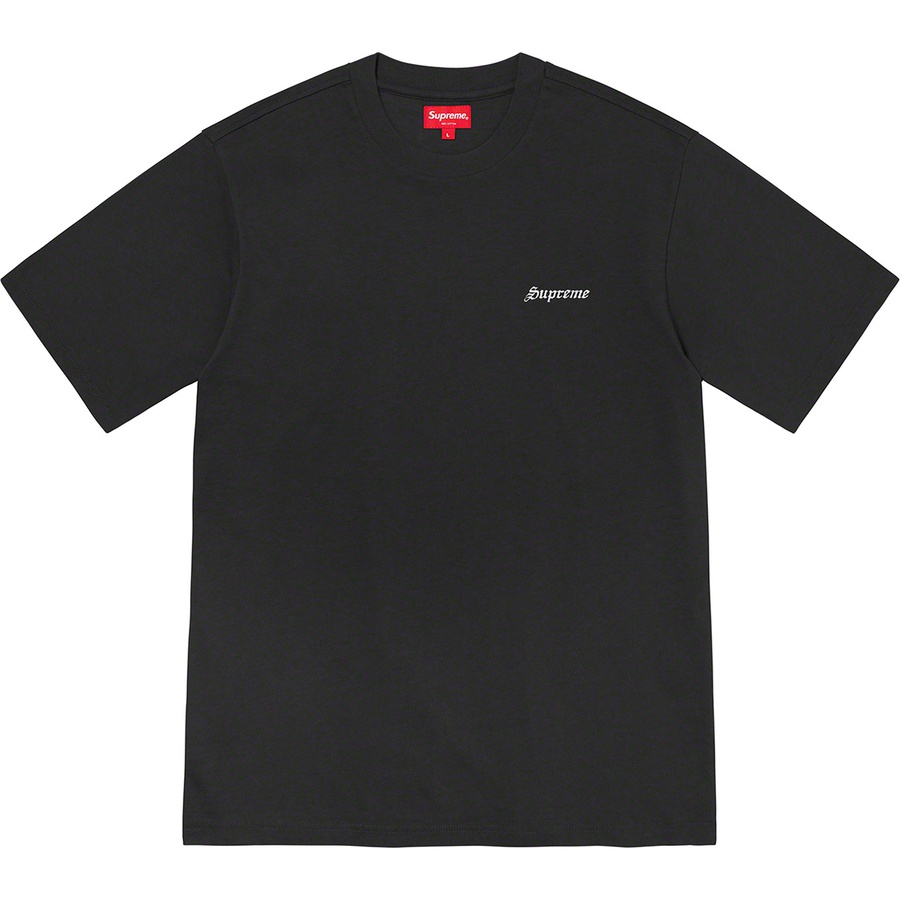 Details on Washed S S Tee Black from fall winter
                                                    2020 (Price is $58)