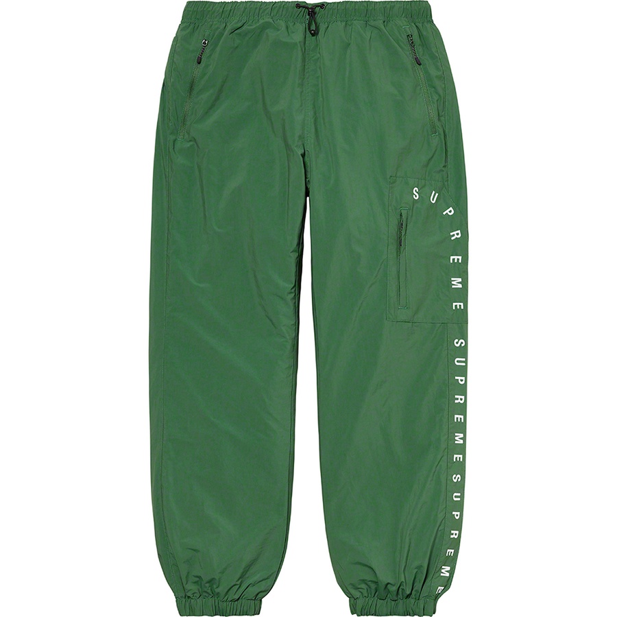 Details on Curve Logos Ripstop Pant Olive from fall winter
                                                    2020 (Price is $128)
