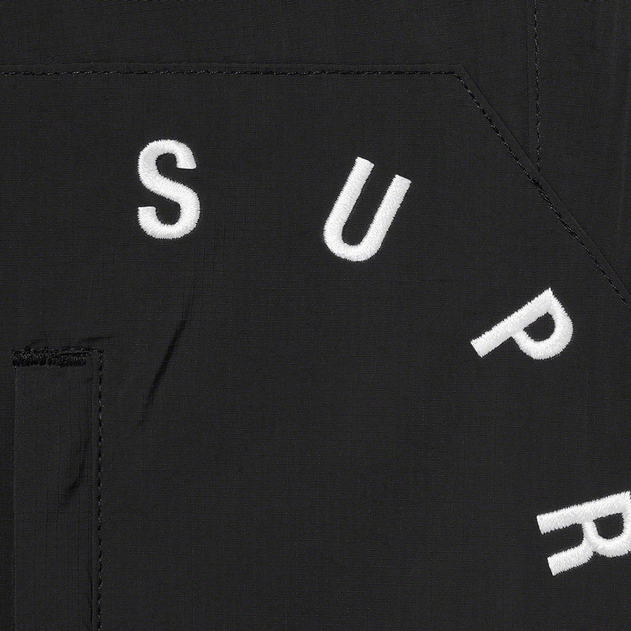 Details on Curve Logos Ripstop Pant Black from fall winter
                                                    2020 (Price is $128)