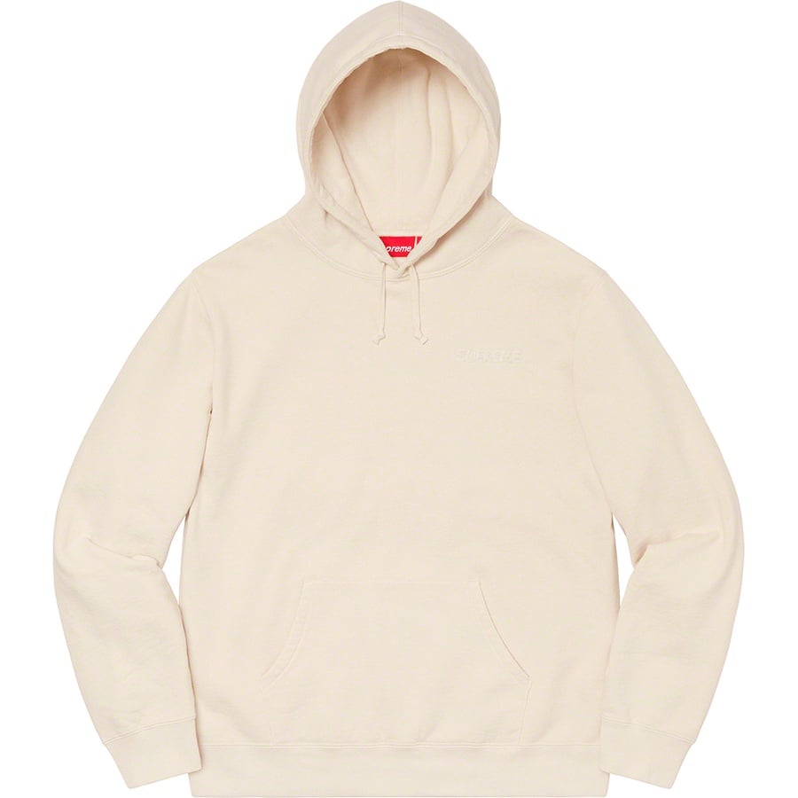 Details on Supreme Smurfs™ Hooded Sweatshirt Natural from fall winter
                                                    2020 (Price is $178)