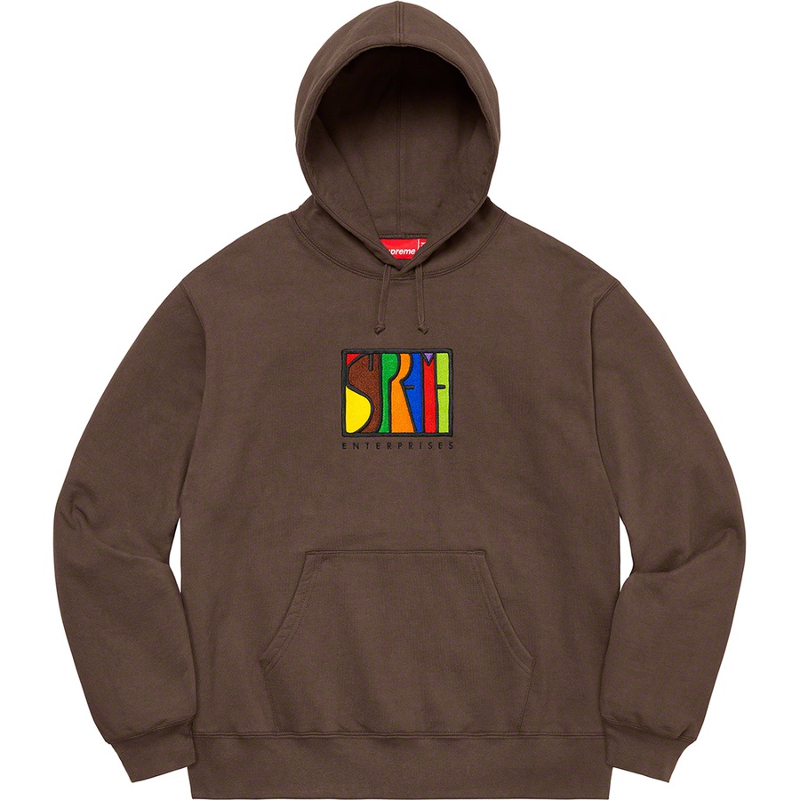 Details on Enterprises Hooded Sweatshirt Dusty Brown from fall winter
                                                    2020 (Price is $158)