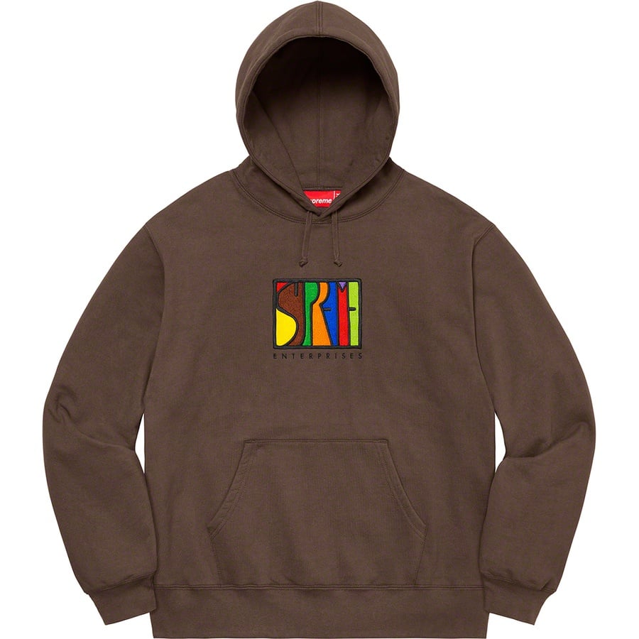 Details on Enterprises Hooded Sweatshirt Dusty Brown from fall winter
                                                    2020 (Price is $158)