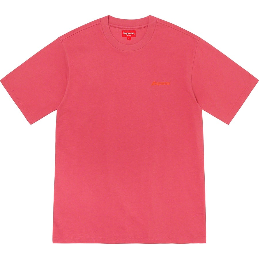 Details on Washed S S Tee Red from fall winter
                                                    2020 (Price is $58)