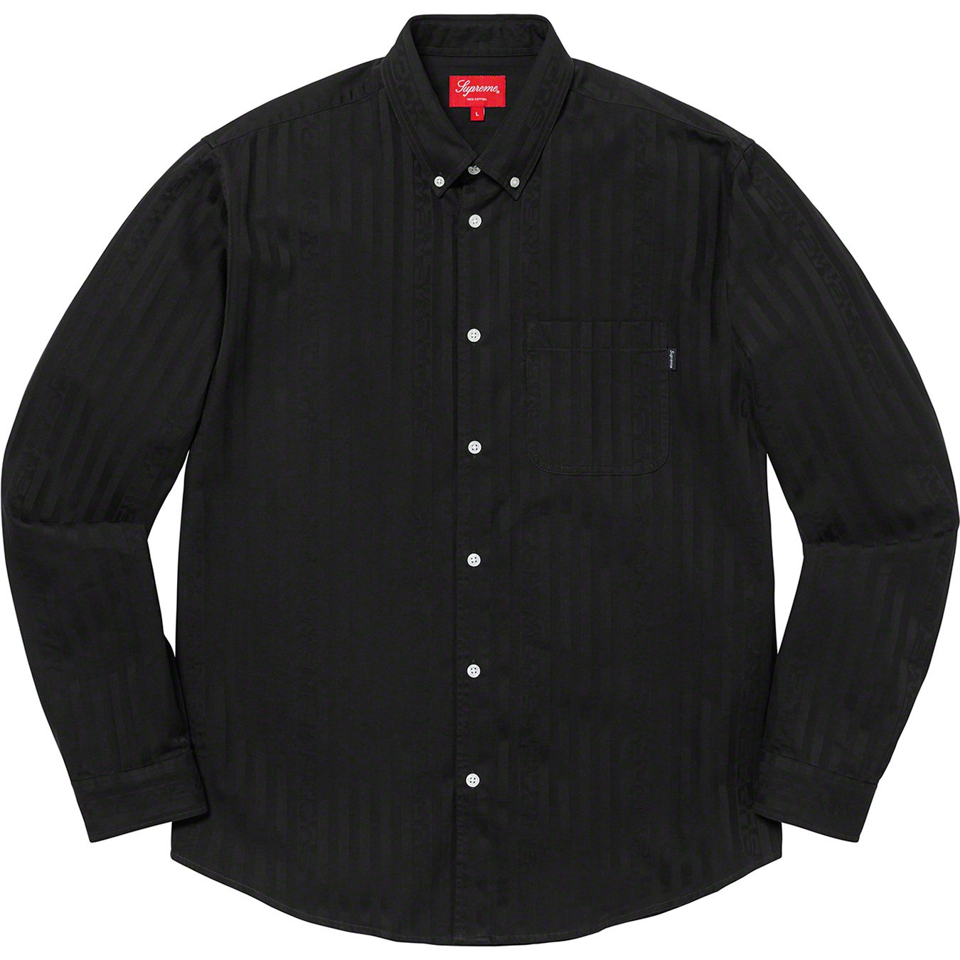 Jacquard Stripe Twill Shirt - Supreme Community