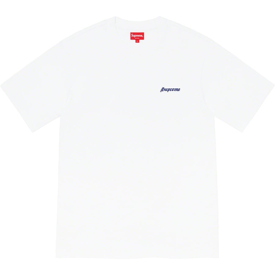 Details on Washed S S Tee White from fall winter
                                                    2020 (Price is $58)