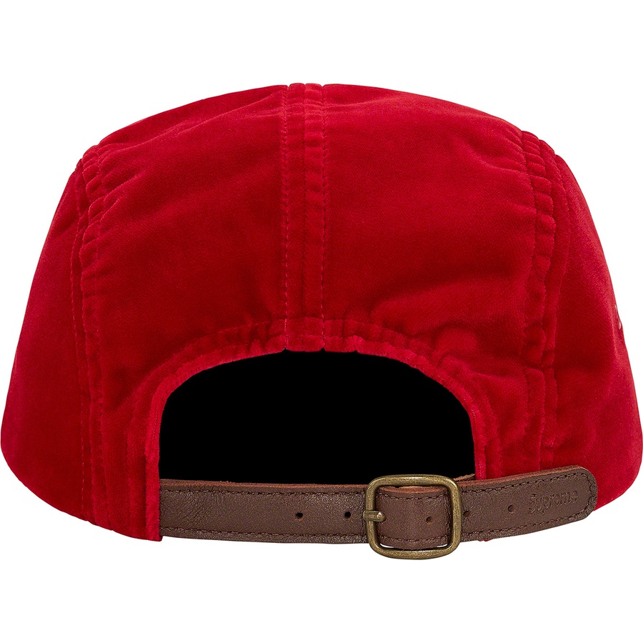 Details on Velvet Camp Cap Red from fall winter 2020 (Price is $54)