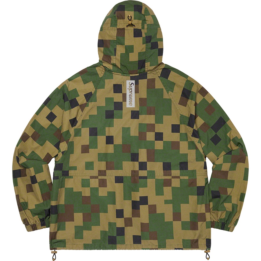 Details on Technical Field Jacket Olive Digi Camo from fall winter
                                                    2020 (Price is $248)