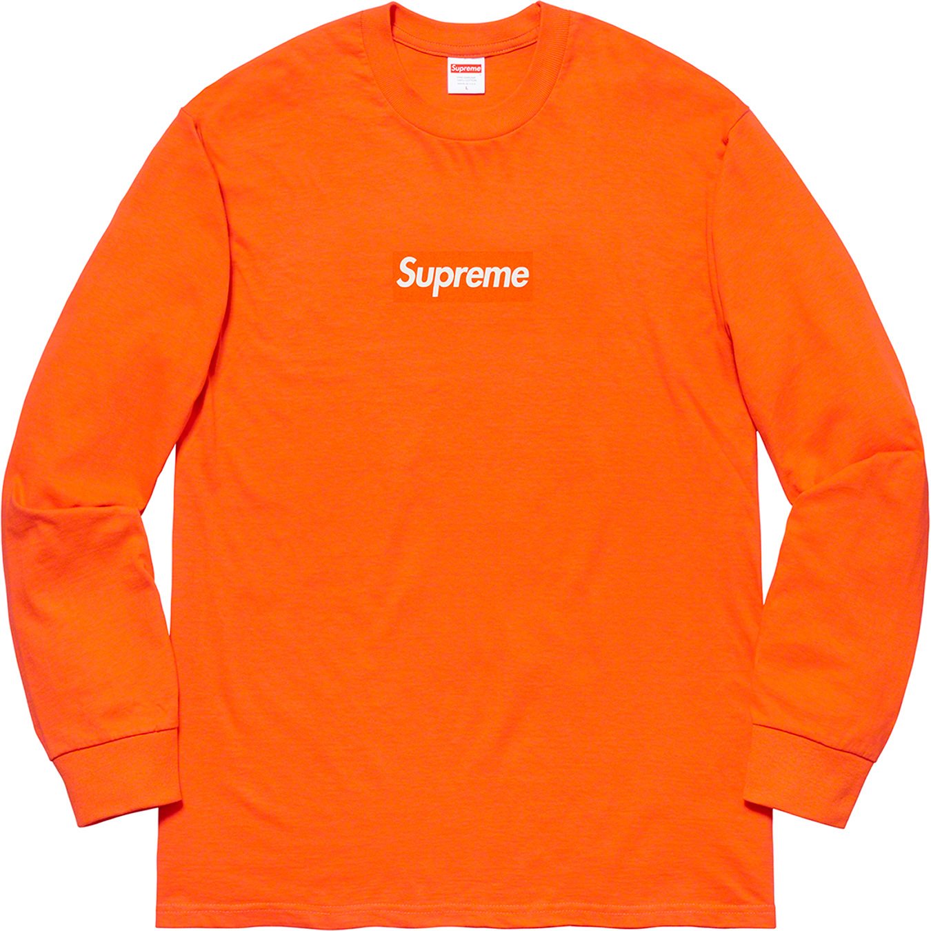 Supreme Box Logo L/S Tee Light Pine