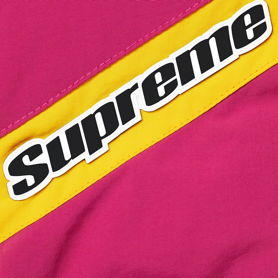 Details on Supreme Fox Racing Puffy Jacket Pink from fall winter
                                                    2020 (Price is $248)