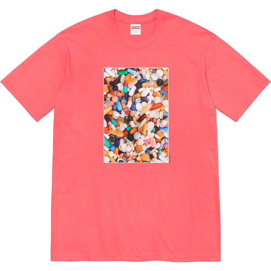 Details on Pills Tee Bright Coral from fall winter
                                                    2020 (Price is $38)