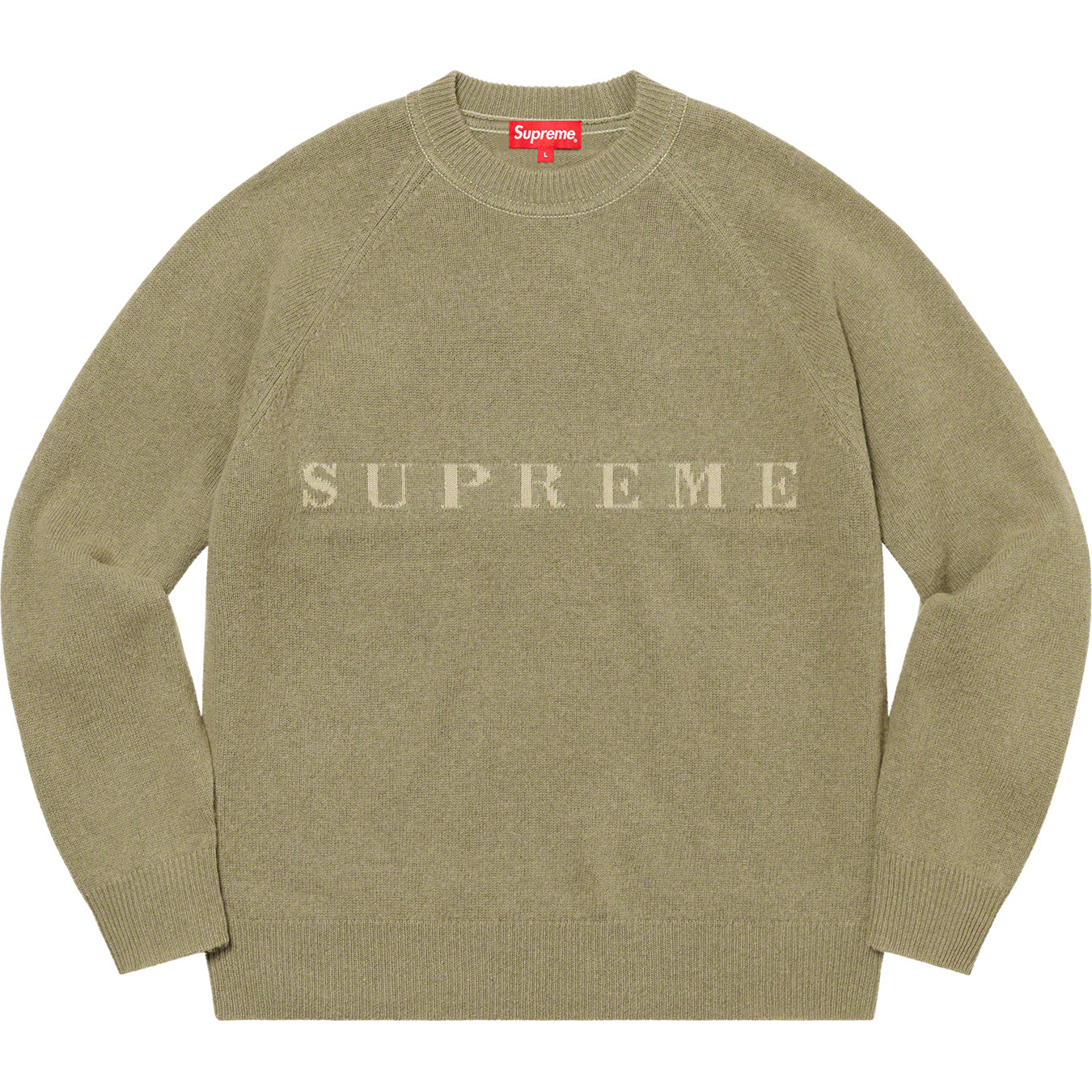 supreme Stone Washed Sweater サイズXL