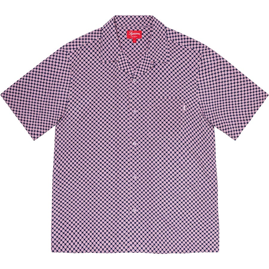 Details on Compact Dot Rayon S S Shirt Purple from fall winter
                                                    2020 (Price is $128)