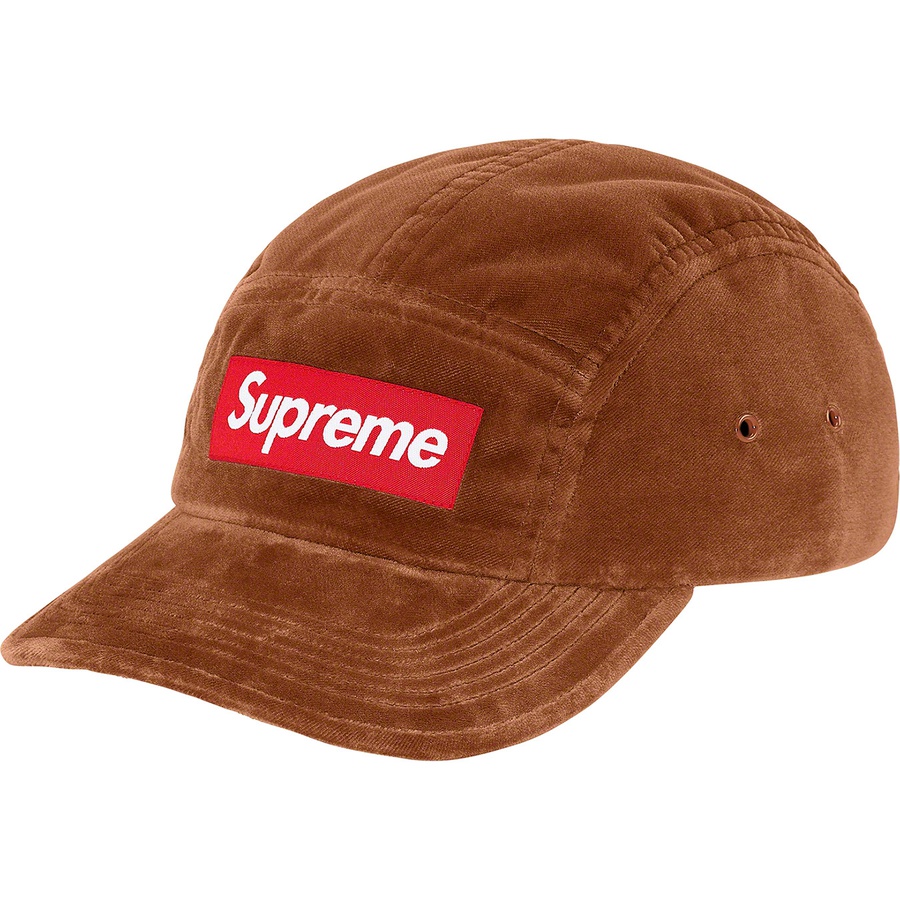 Details on Velvet Camp Cap Brown from fall winter
                                                    2020 (Price is $54)