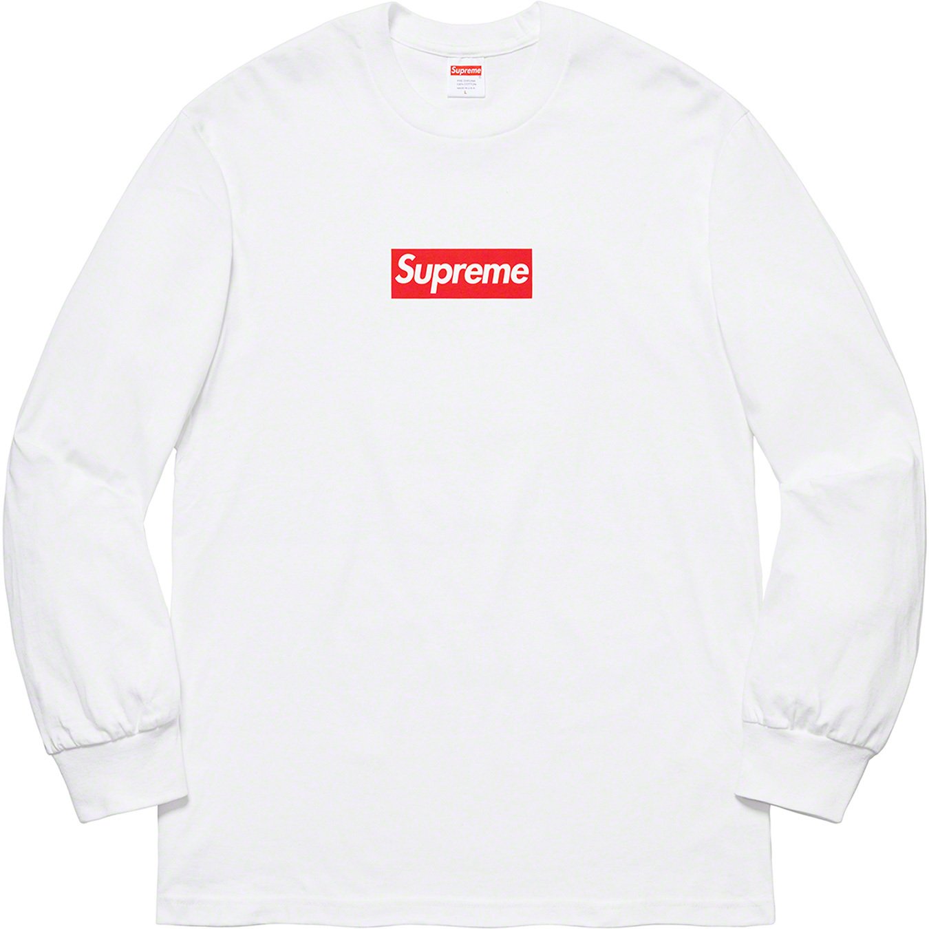 Box Logo L S Tee - fall winter 2020 - Supreme