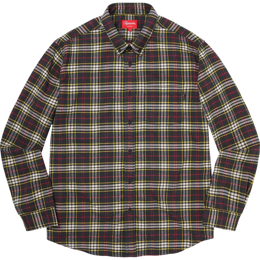 Details on Tartan Flannel Shirt Black from fall winter
                                                    2020 (Price is $128)