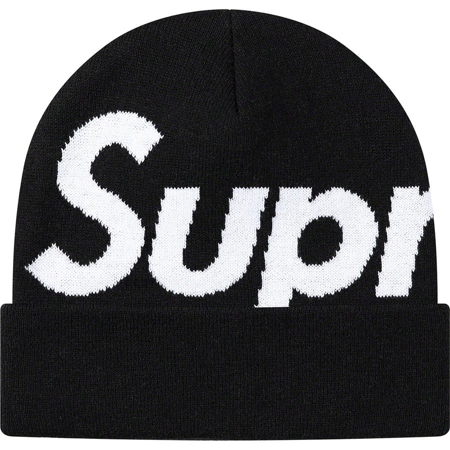 Details on Big Logo Beanie Black from fall winter
                                                    2020 (Price is $40)