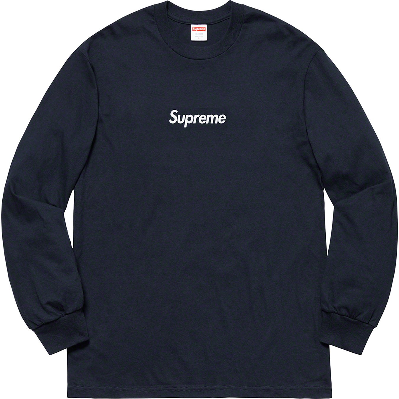 Supreme Box Logo L/S Tee White – RvceShops