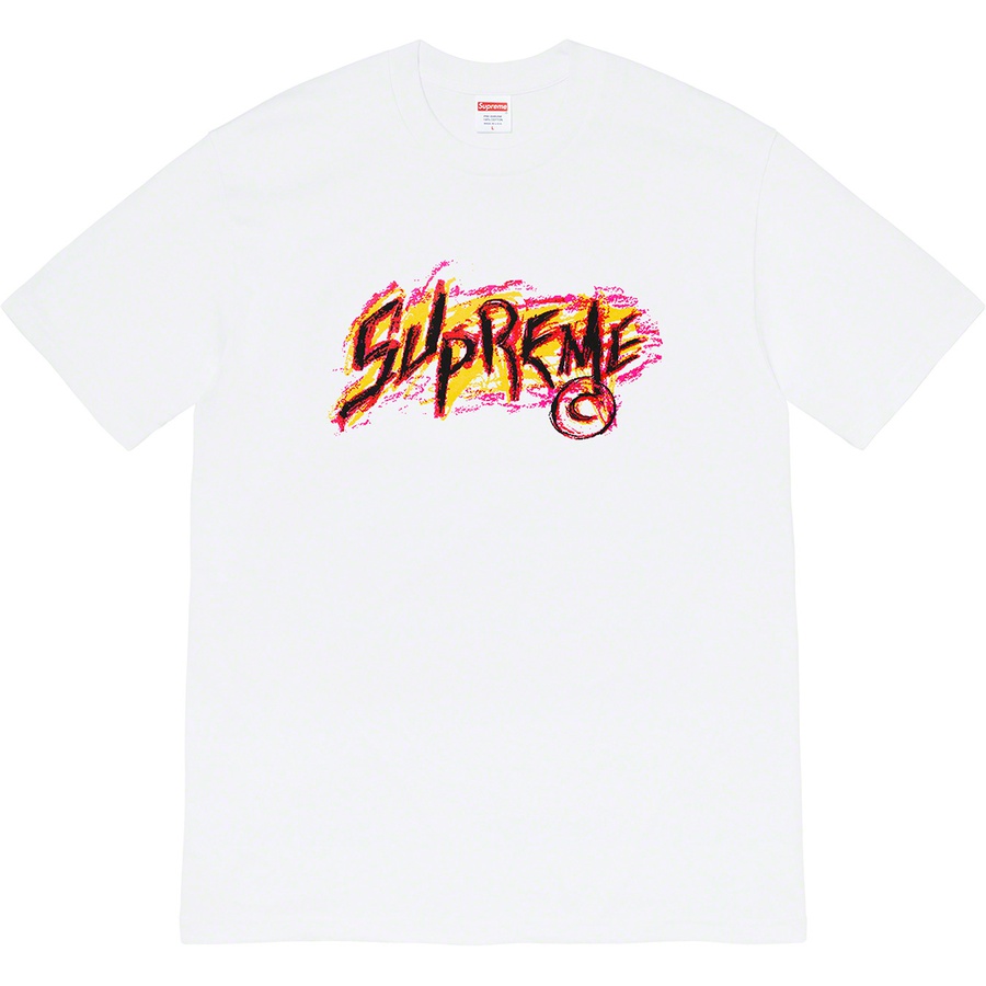 Supreme Scratch Tee released during fall winter 20 season