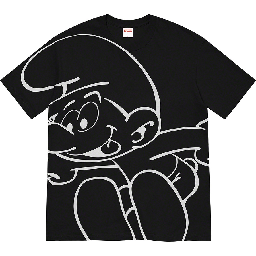 Details on Supreme Smurfs™ Tee Black from fall winter
                                                    2020 (Price is $48)