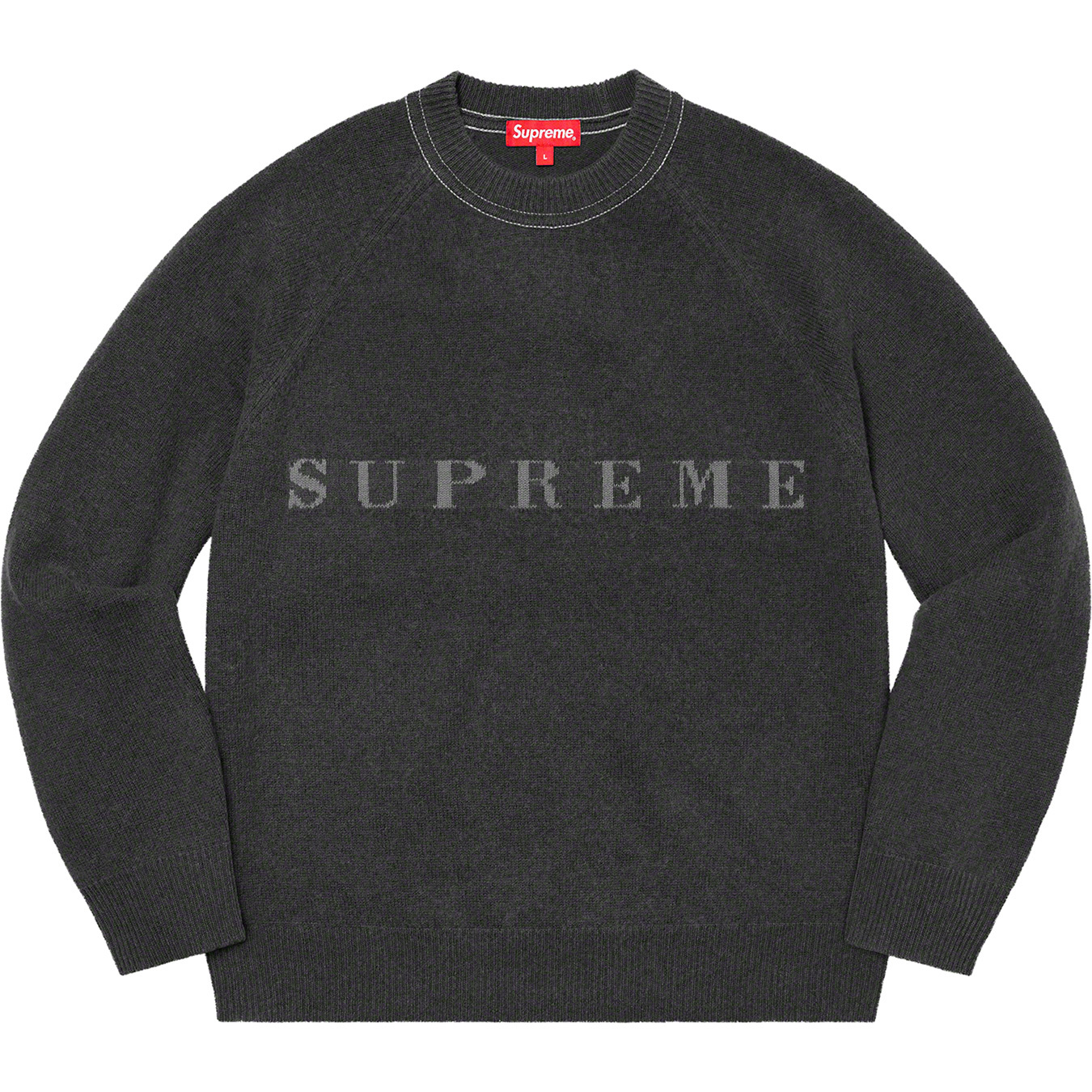 supreme Stone Washed Sweater サイズXL