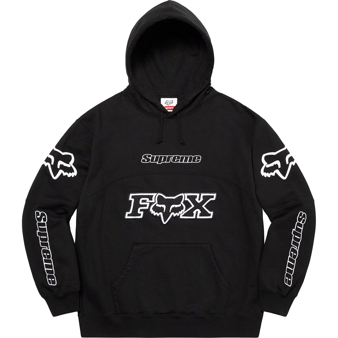 Supreme®/Fox® Racing Hooded Sweatshirt - Supreme Community