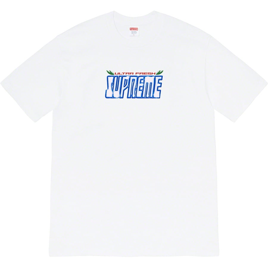 Details on Ultra Fresh Tee White from fall winter
                                                    2020 (Price is $38)