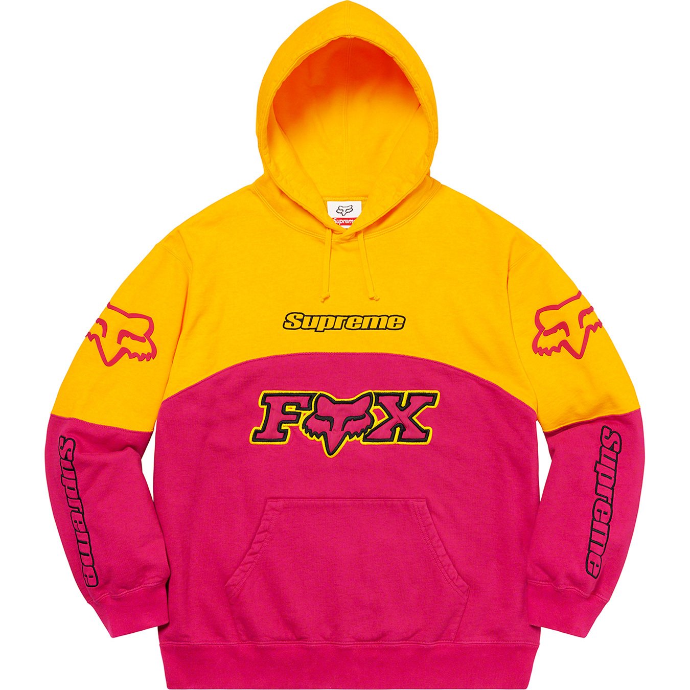 Supreme Fox Racing Hooded Sweatshirt