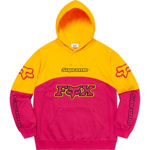 supreme x fox hoodie