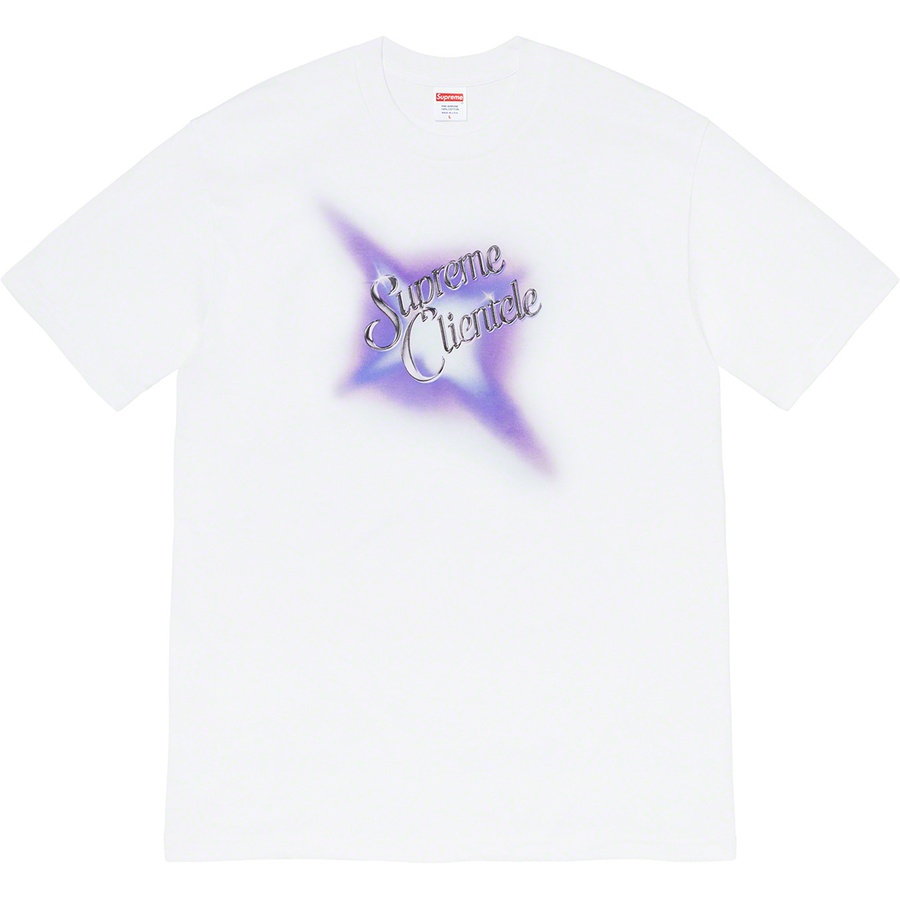 Details on Supreme Clientele Tee White from fall winter
                                                    2020 (Price is $48)