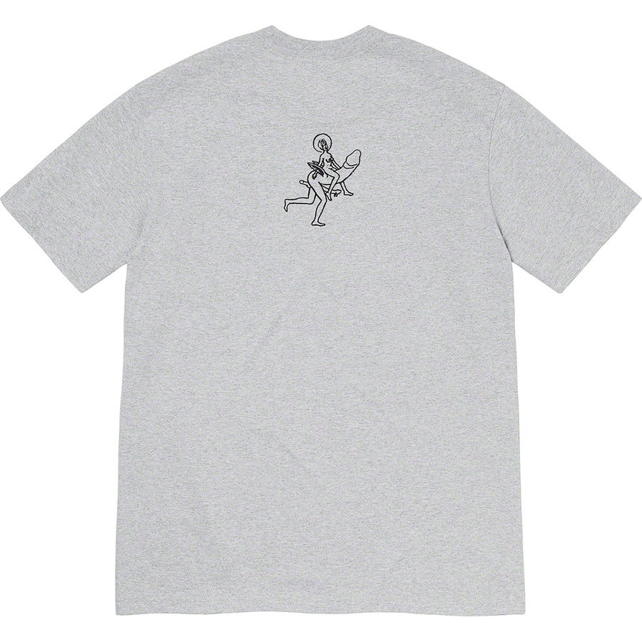 Supreme Supreme Dicks Tee (FW20) - Heather Grey - $38