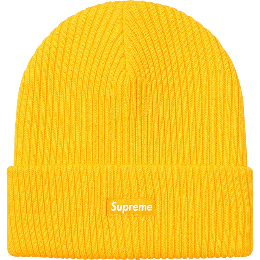 Details on Wide Rib Beanie Yellow from fall winter
                                                    2020 (Price is $34)