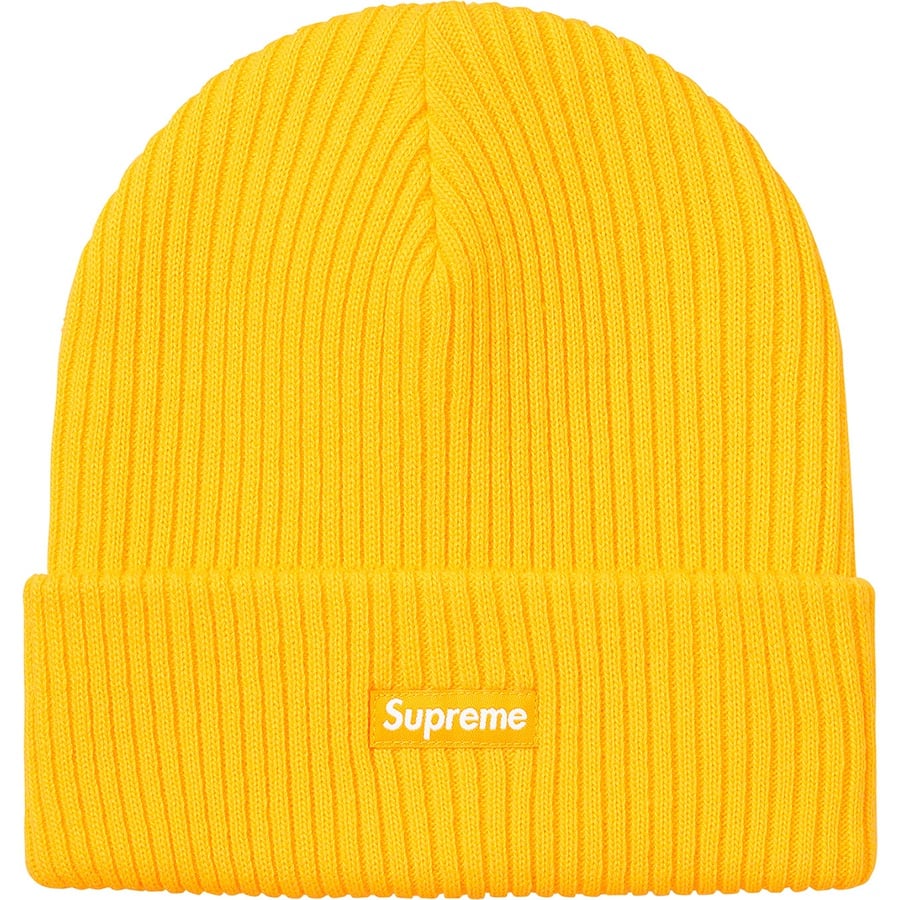 Details on Wide Rib Beanie Yellow from fall winter
                                                    2020 (Price is $34)