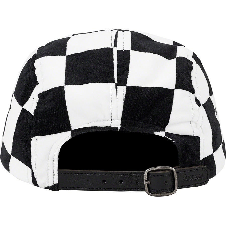 Details on Velvet Camp Cap Checkerboard from fall winter
                                                    2020 (Price is $54)