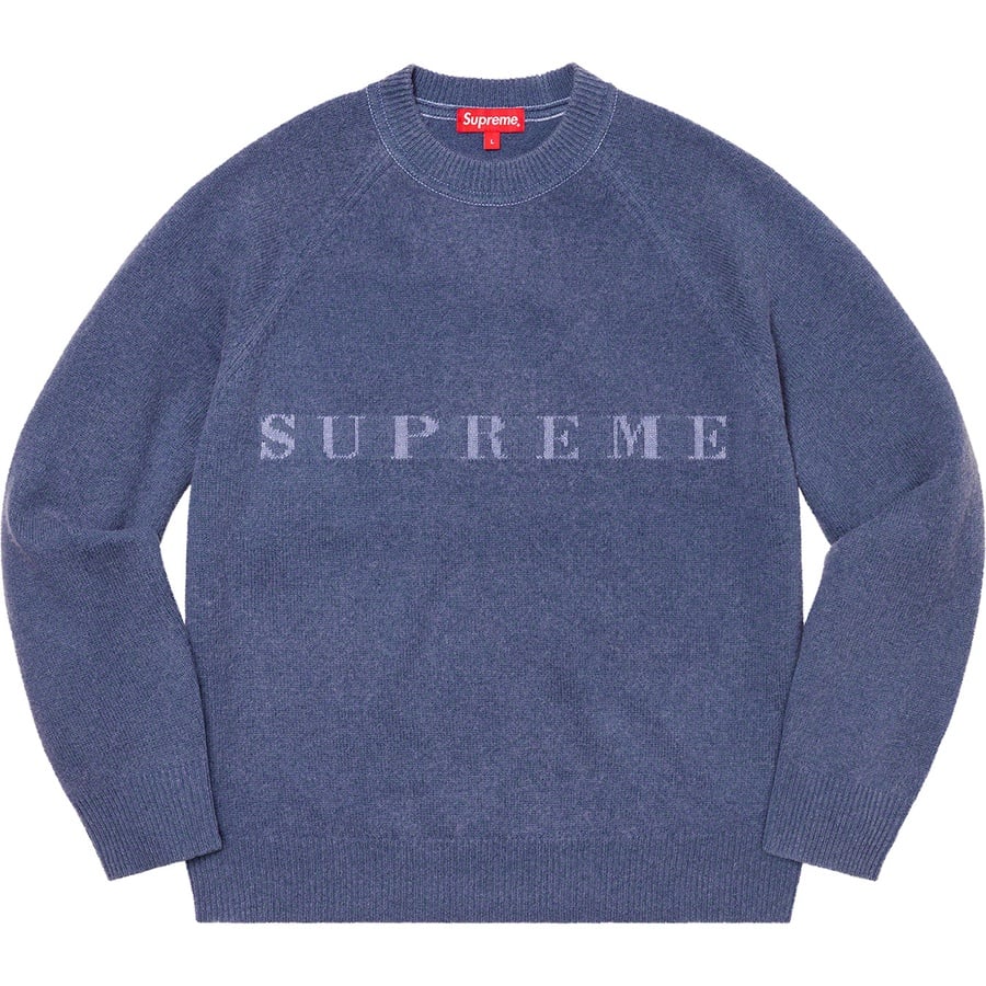 Details on Stone Washed Sweater Navy from fall winter
                                                    2020 (Price is $148)