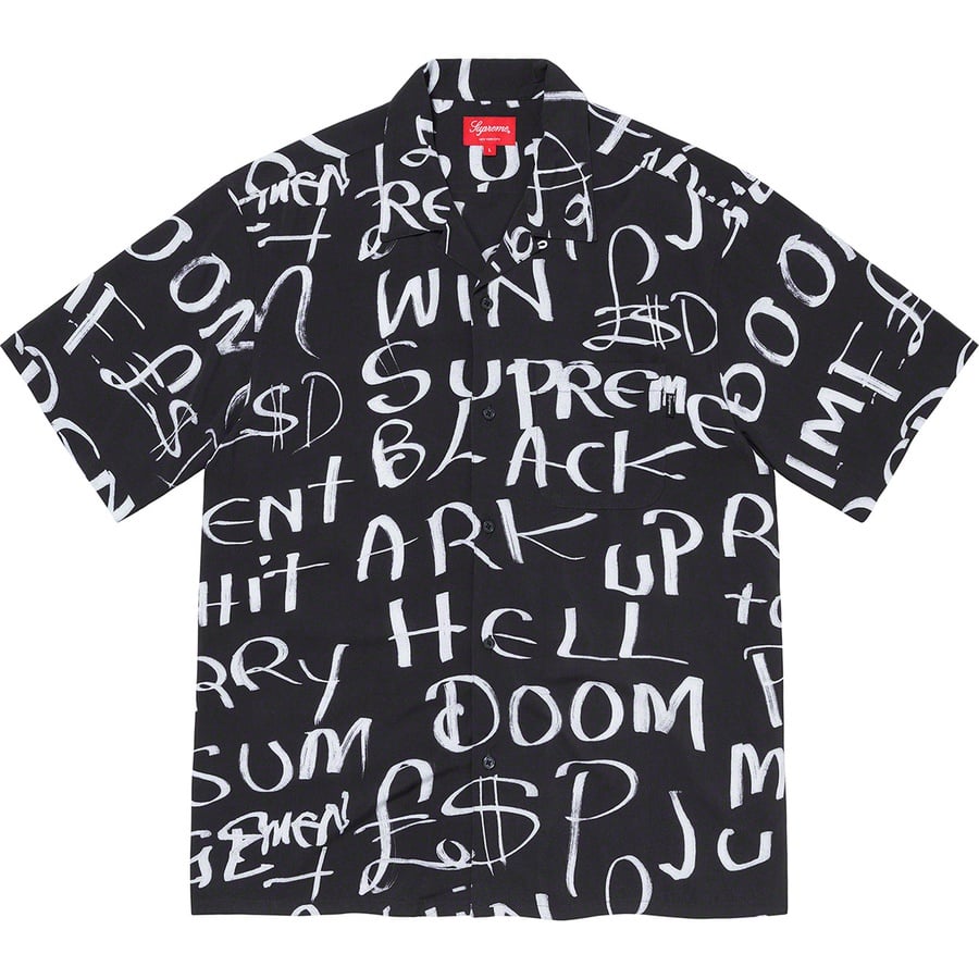 Details on Black Ark Rayon S S Shirt Black from fall winter
                                                    2020 (Price is $148)
