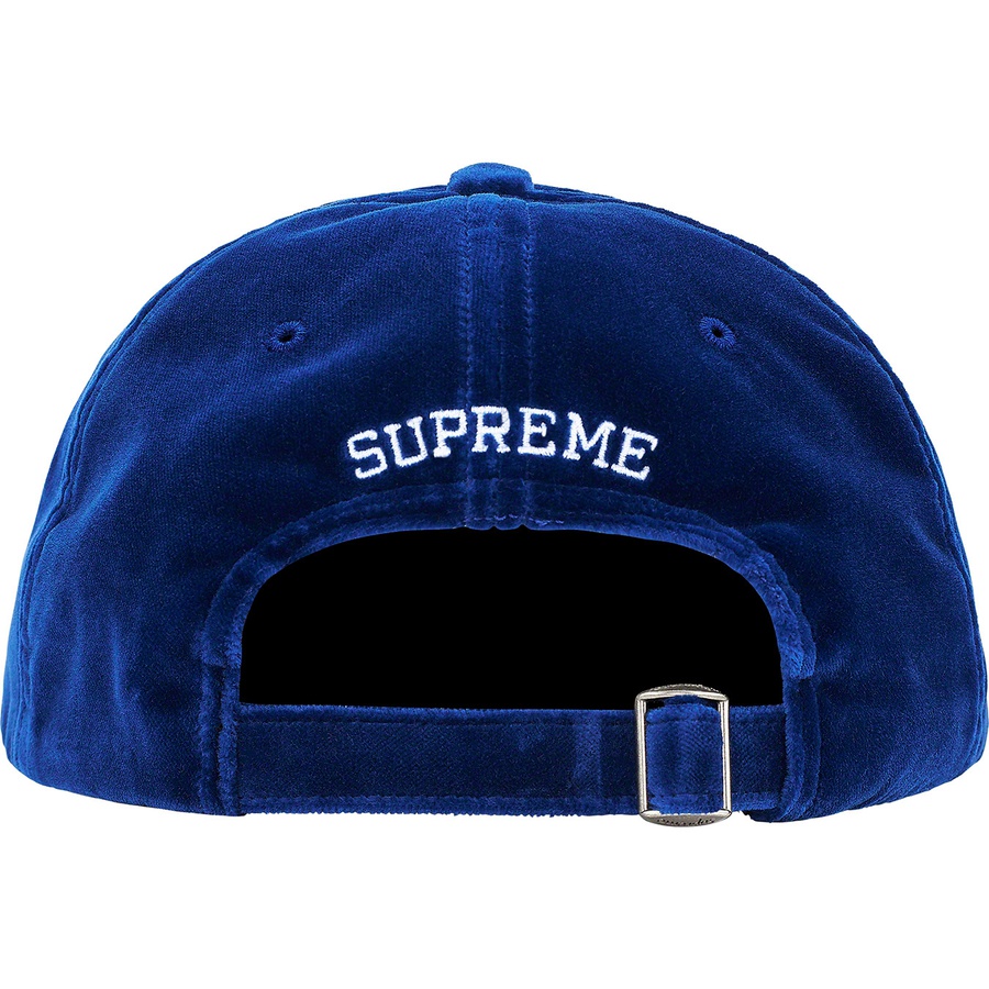 Details on Velvet S Logo 6-Panel Royal from fall winter
                                                    2020 (Price is $54)