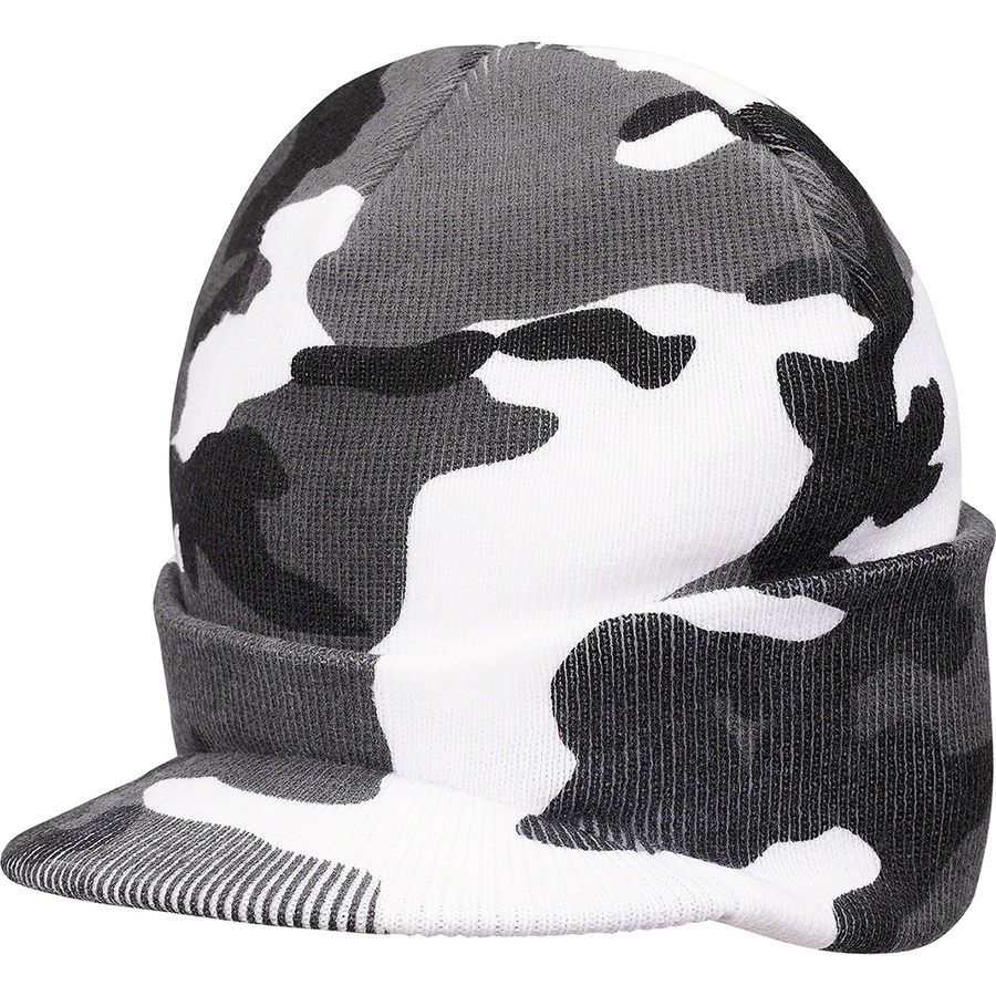 Details on Radar Beanie Snow Camo from fall winter 2020 (Price is $36)