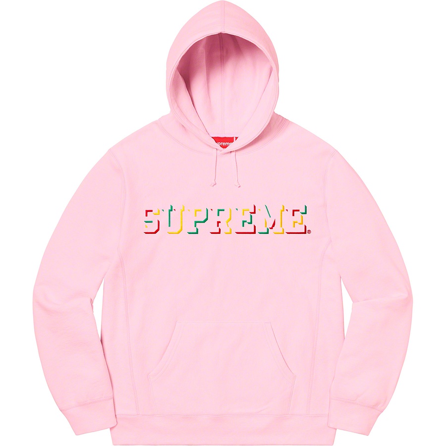 Details on Drop Shadow Hooded Sweatshirt Light Pink from fall winter
                                                    2020 (Price is $158)