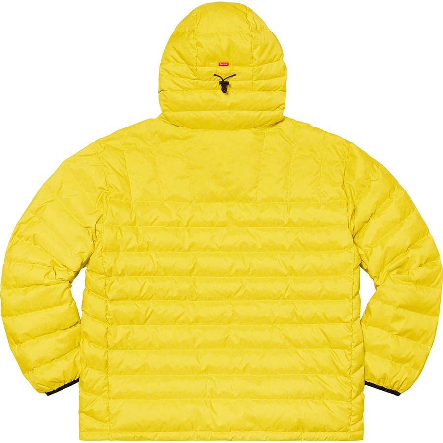 Details on Micro Down Half Zip Hooded Pullover Acid from fall winter
                                                    2020 (Price is $238)