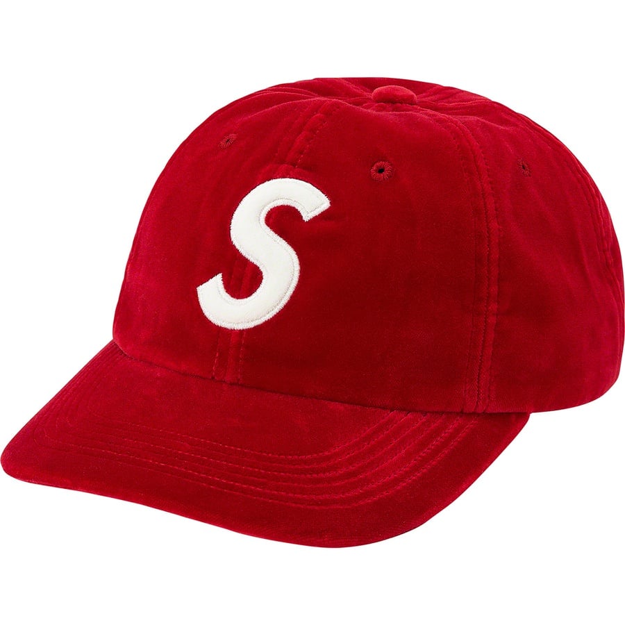 Details on Velvet S Logo 6-Panel Red from fall winter
                                                    2020 (Price is $54)