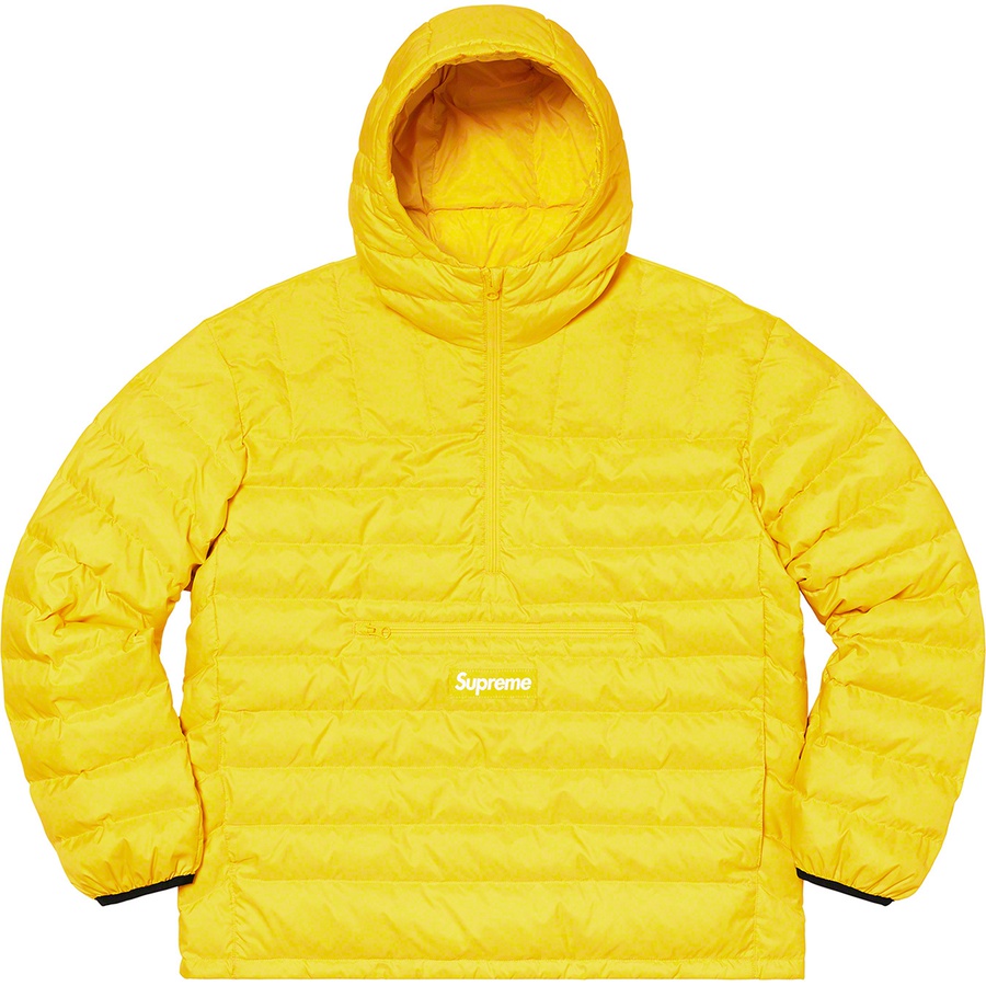 Details on Micro Down Half Zip Hooded Pullover Acid from fall winter
                                                    2020 (Price is $238)