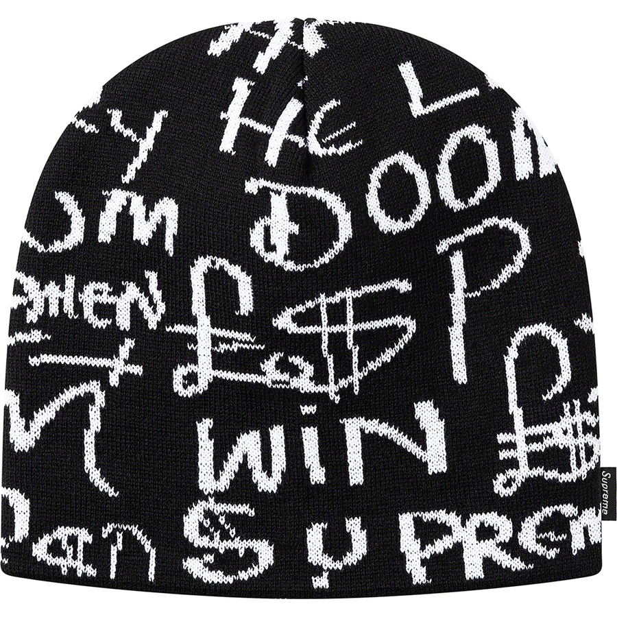Details on Black Ark Beanie Black from fall winter
                                                    2020 (Price is $36)