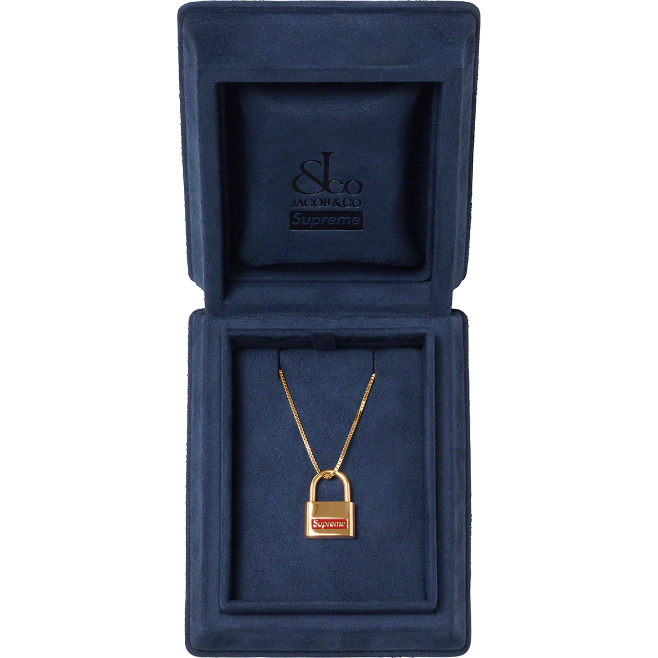 Supreme®/Jacob & Co. 14K Gold Lock Pendant - Supreme Community