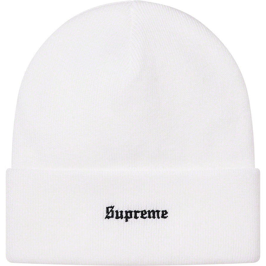 Details on World Peace Beanie White from fall winter
                                                    2020 (Price is $36)