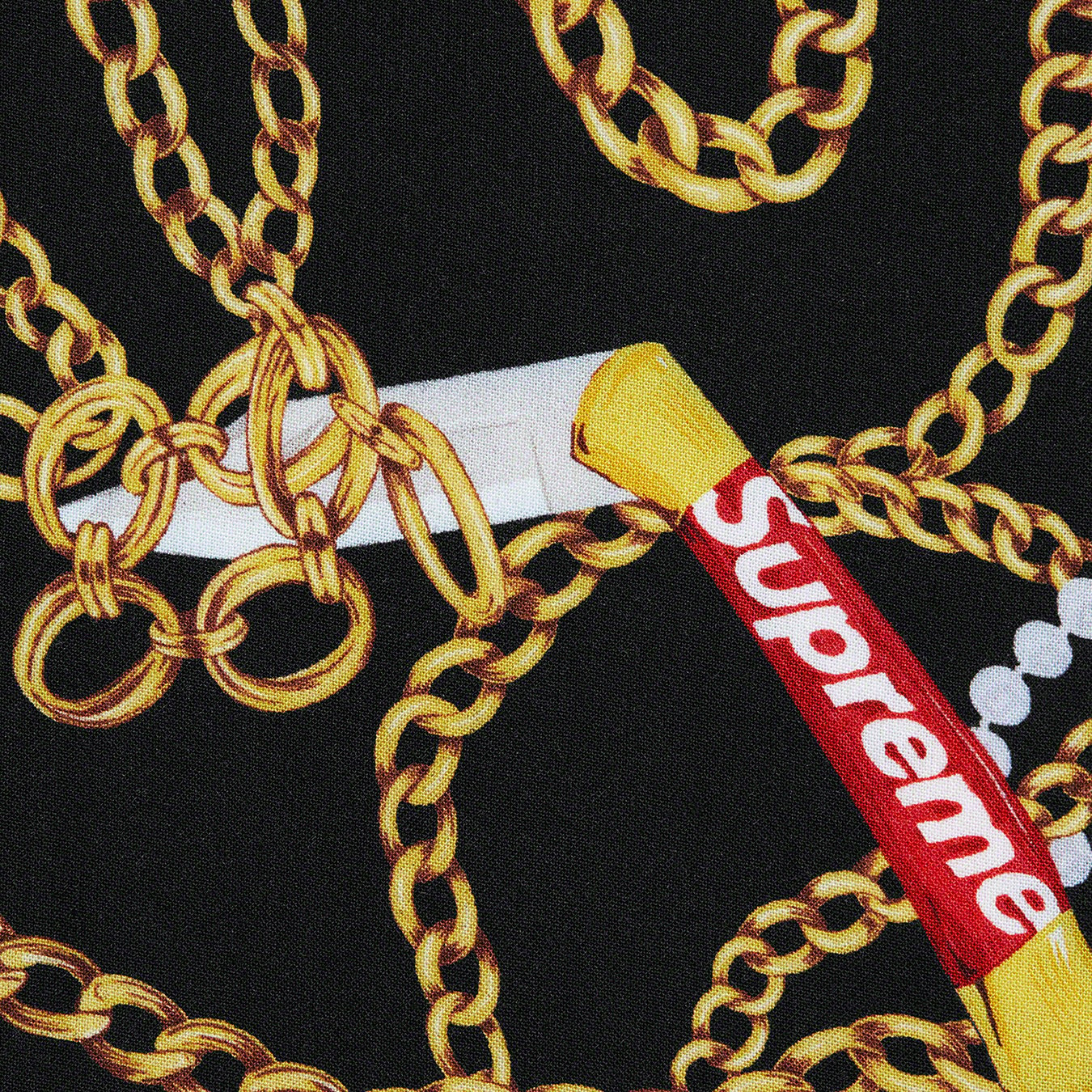 Chains Rayon S S Shirt - fall winter 2020 - Supreme