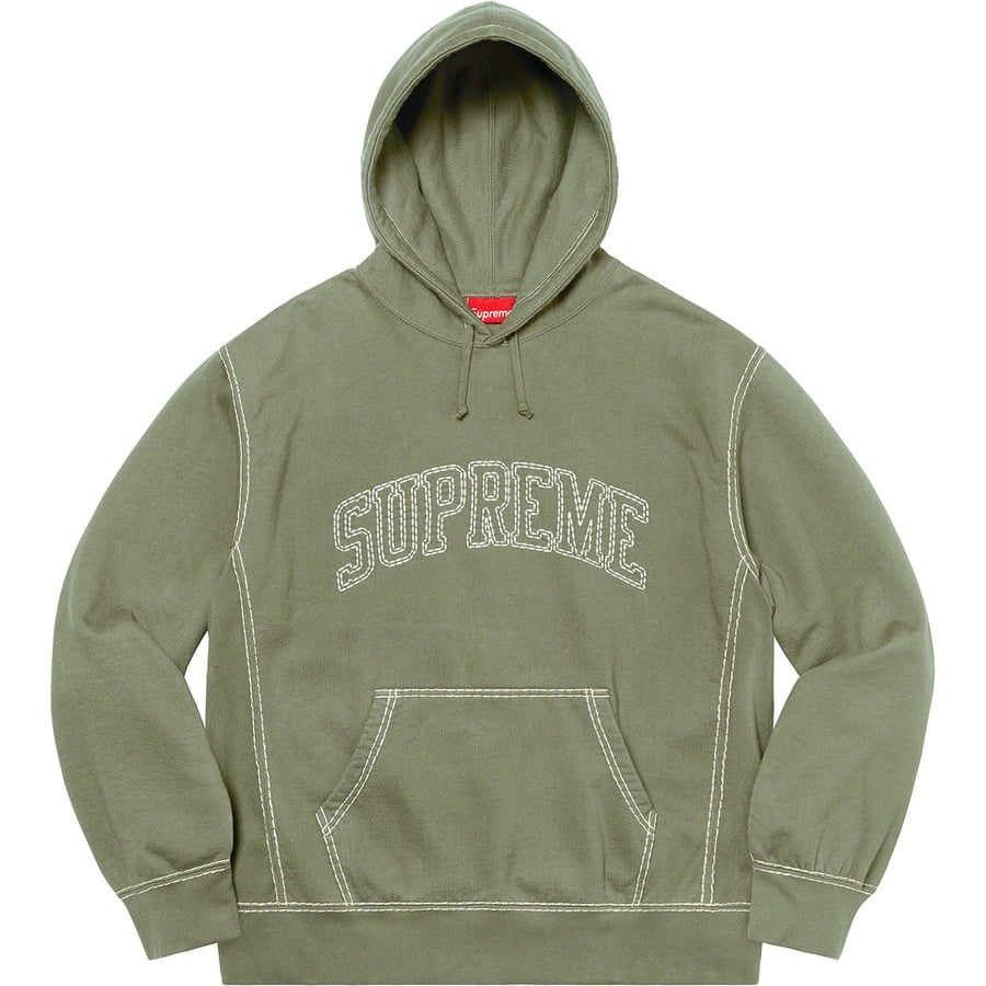 Big Stitch Hooded Sweatshirt - fall winter 2020 - Supreme Big Stitch Hooded Sweatshirt - fall winter 2020 - Supreme