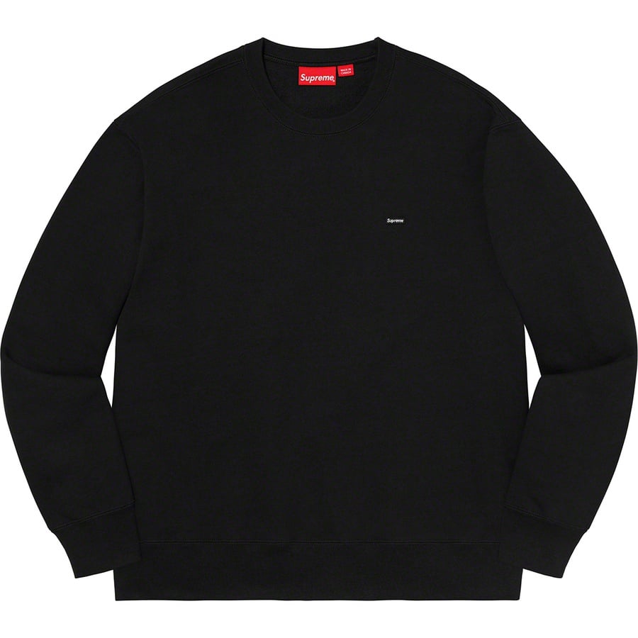 Details on Small Box Crewneck Black from fall winter 2020 (Price is $138)