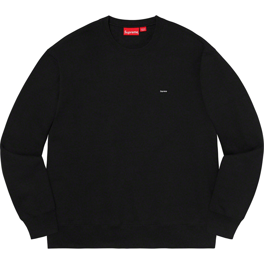 Details on Small Box Crewneck Black from fall winter
                                                    2020 (Price is $138)