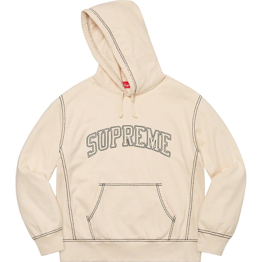 Details on Big Stitch Hooded Sweatshirt Natural from fall winter
                                                    2020 (Price is $158)