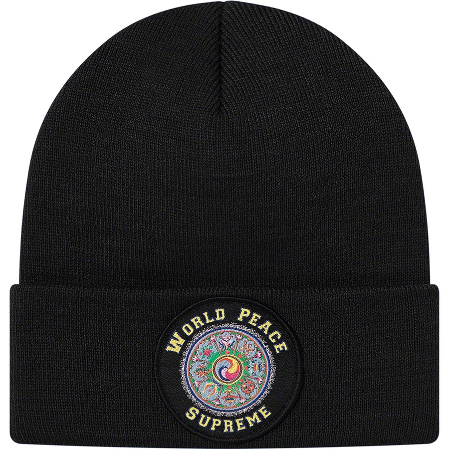 Details on World Peace Beanie Black from fall winter 2020 (Price is $36)